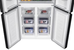 Bella BMD-448DDI - Amerikaanse Koelkast - 4 Deuren - No-Frost - Digitaal Display - 362 liter - Dark Inox — thumbnail 8