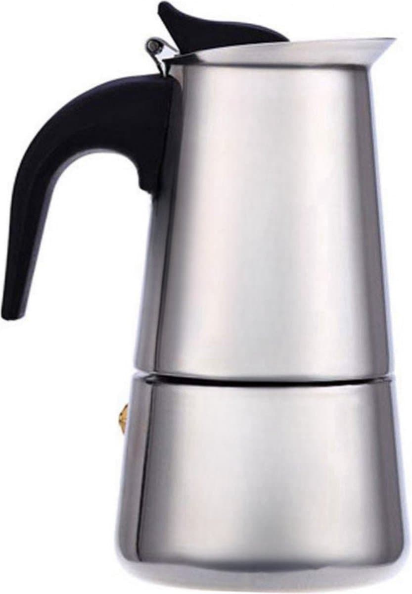 SB Line Espresso Maker 4 Kops RVS — afbeelding 1
