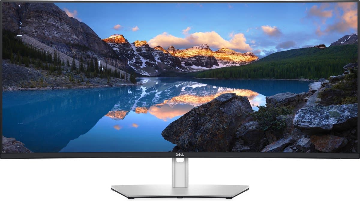 Dell UltraSharp U4021QW - WUHD Curved IPS Monitor - Thunderbolt 3 - RJ45 - USB-C 90w - 40 inch — afbeelding 1