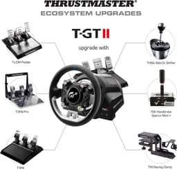 Thrustmaster T-GT II - Racestuur met 3 Pedalen + Open Wheel Racestuur - Add-On - PS5, PS4, PC — thumbnail 4