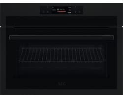 AEG KME768080T - Combi-oven - 43 liter - 1000 Watt magnetron - Mat zwart — thumbnail 1