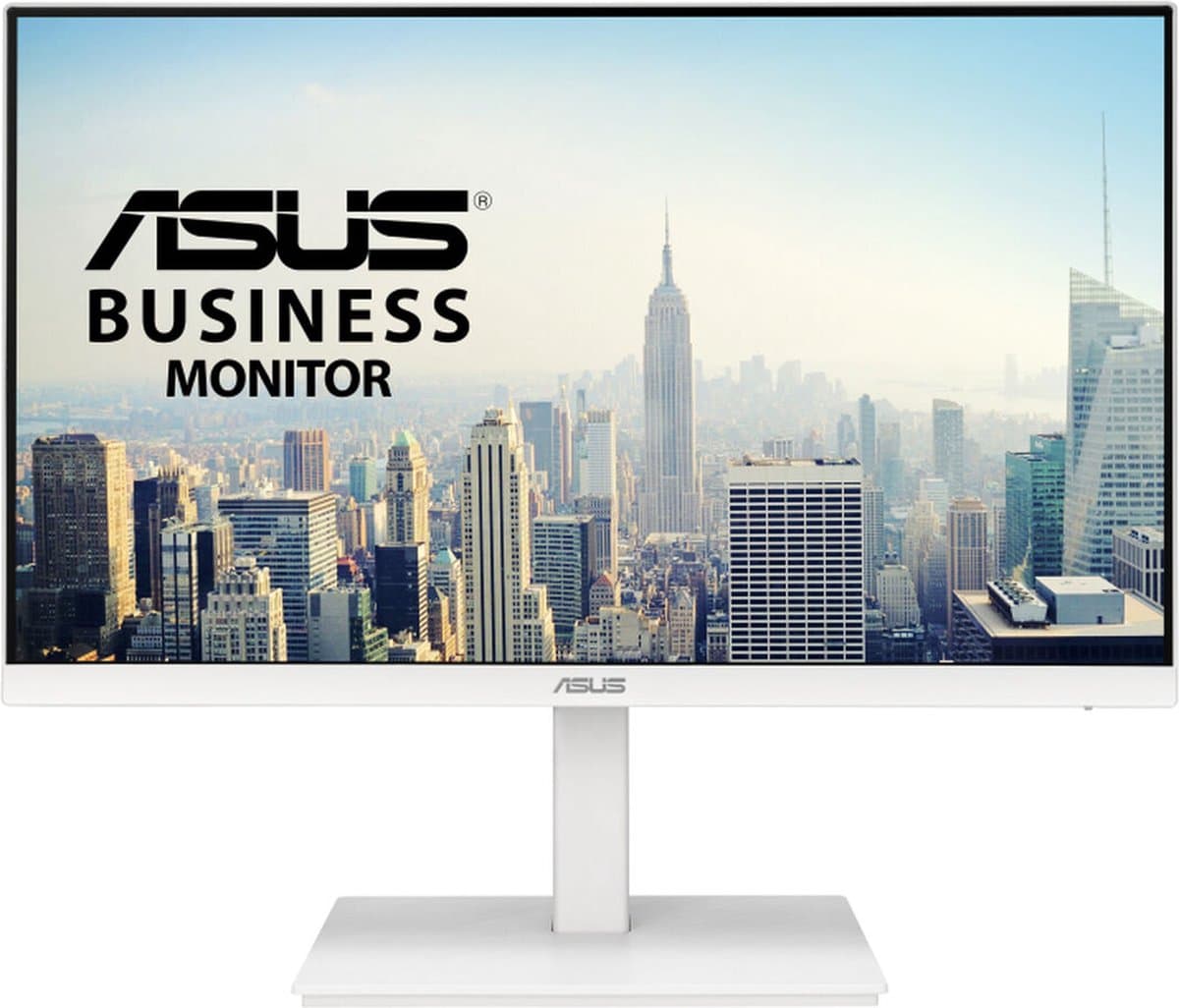 ASUS VA24EQSB-W monitor 60,5 cm (23,8 inch) 1920 x 1080 Full HD LED-monitor Wit — afbeelding 1