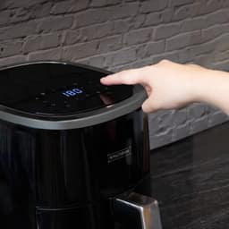 Royalty Line® AF5605D Digital Airfryer - 3.5 Liter Heteluchtfriteuse - 1200W Airfryers - Geschikt Voor 1000 Gr. Friet - Zwart — thumbnail 2