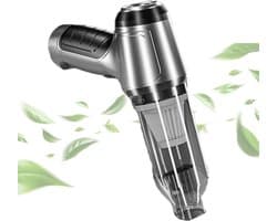 Happyment Kruimeldief - Handstofzuiger - Snoerloos - Draadloos - Auto Stofzuiger - Caravan - Best Verkocht - Grijs