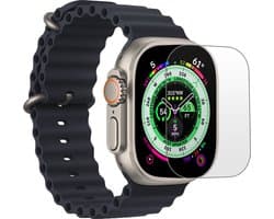 Screenprotector Geschikt voor Apple Watch Ultra 2 Screenprotector Bescherm Glas - Screen Protector Geschikt voor Apple Watch Ultra 2 (49 mm) Screenprotector Tempered Glass