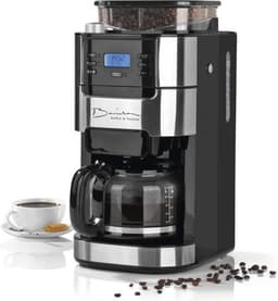 Barista Filterkoffiezetapparaat met Bonenmaler – Warmhoudfunctie, 24-uurs Timer, Permanent Filter – 10 Kopjes – Voor Bonen en Gemalen Koffie — thumbnail 2