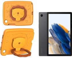 Samsung Galaxy Tab A8 kindertablet - Wifi - 64GB met Lion Cover - Grijs
