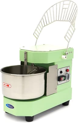 Spiraalkneder - 8 L - 4,5 Kg Deeg - Pastel Groen — thumbnail 3