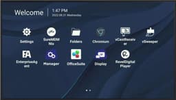 ViewSonic CDE7530 - Interactive whiteboard - 75" - TFT - 3840 x 2160 4K UHD - 450 cd/m² - 1200:1 - Android 11 - WiFi - 4x HDMI - 1x displayport - USB-C - zwart — thumbnail 1