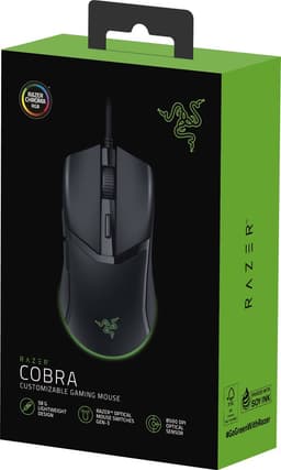 Razer Cobra - Gaming Muis - RGB - 8.500 DPI - Ultra Licht - Zwart — thumbnail 3