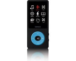 Lenco Xemio-860BU - MP3/MP4 speler met Bluetooth en 8GB intern geheugen - Blauw