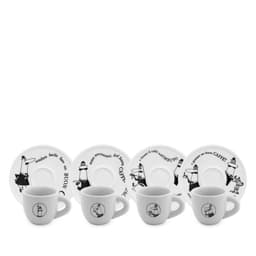 Bialetti Moka Express 3 kops + Carosello espresso kop en schotel 4 stuks — thumbnail 3
