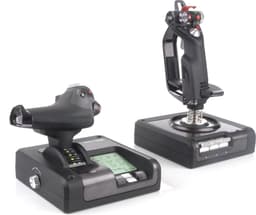 Logitech G Saitek X52 Pro - Flight Control Systeem - Zwart - PC — thumbnail 1