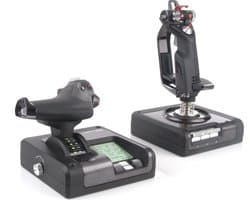 Logitech G Saitek X52 Pro - Flight Control Systeem - Zwart - PC