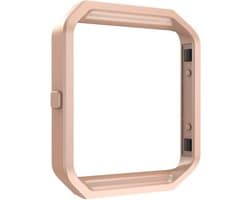 RVS frame - Fitbit Blaze - rose goud - luxe vervanging