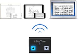 IK Multimedia iRig Blue Turn – Draadloos Bluetooth Voetpedaal — thumbnail 4