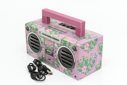GPO BRONXPINK - Draagbare bluetooth speaker Bronx, jaren '80, roze — thumbnail 5