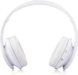 WiseQ Draadloze Koptelefoon Kinderen – Witte Bluetooth Kinderkoptelefoon met Microfoon – SD-kaart & FM-Radio – 8u Bluetooth Geluidsdempend – Wit — thumbnail 3