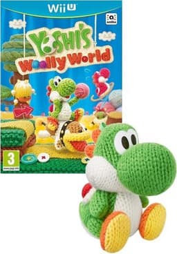 Yoshi's Woolly World + Yarn Yoshi Green amiibo bundel - Wii U — thumbnail 2