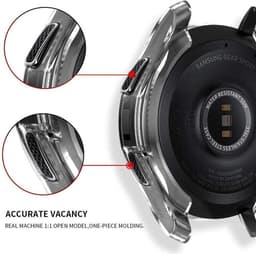 DrPhone AC3 TPU Case - Geschikt voor Samsung Galaxy Watch S3 / 46mm Plating - Transparant — thumbnail 4