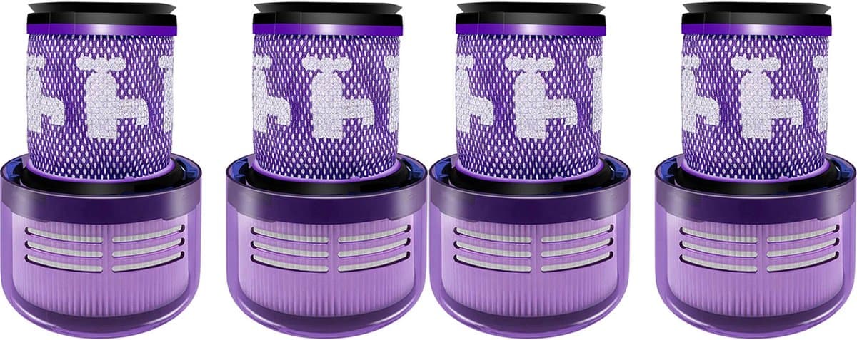4 x HEPA V12 Filter geschikt voor Dyson V12 Detect Slim & Absolute motor filter. — afbeelding 1