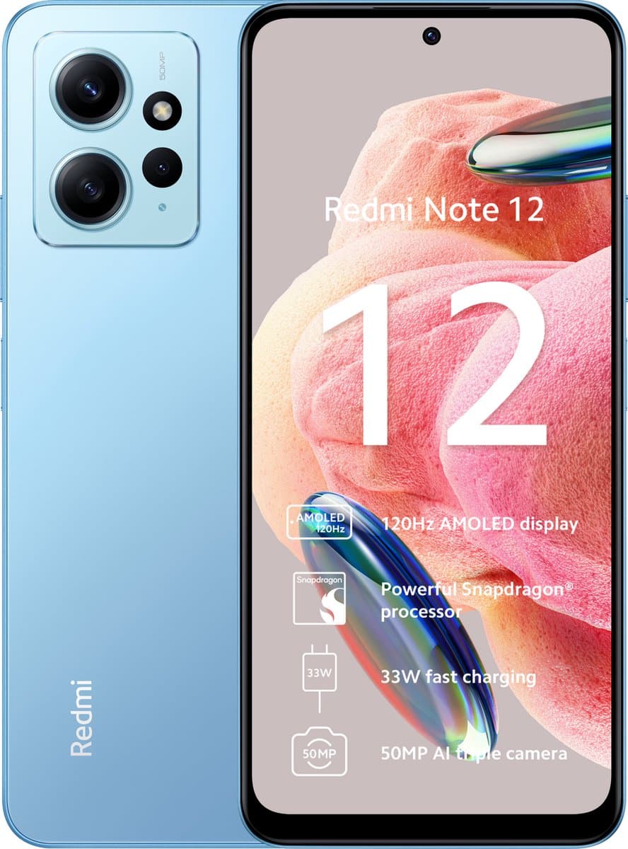 Xiaomi Note 12 - 128GB - Blue — afbeelding 1