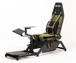 Next Level Racing - Boeing Flight Simulator Commercial Cockpit - Military - Max 150 kg - Zwart/Groen — thumbnail 3