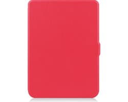 Hoesje Geschikt voor Kobo Nia Hoes Book Case - eReader Hoes Geschikt voor Kobo Nia Hoesje Book Cover - Rood