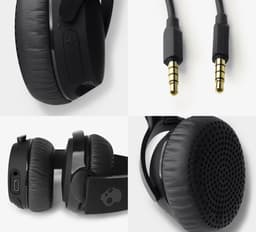 Skullcandy Riff 2 - Draadloze On-Ear Hoofdtelefoon - Multipairing - Bluetooth koptelefoon - Zwart — thumbnail 3