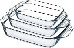 Ovenschaal set / casserole - ovenschotels, Geschikt voor oven & airfryer - Vaatwasmachinebestendig / bakvormen - Ovenbraadpan — thumbnail 1