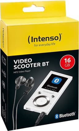 (Intenso) Video Scooter BT MP3 Speler - 16GB - bluetooth - wit (3717472) — thumbnail 2