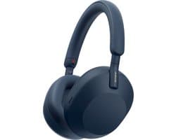 Sony WH-1000XM5 – Draadloze koptelefoon met Noise Cancelling - Blauw — afbeelding 1