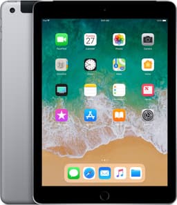 Apple iPad (2018) - 9.7 inch - WiFi + 4G - 128GB - Spacegrijs — thumbnail 1