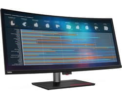 Lenovo ThinkVision P40w-20 LED display 100,8 cm (39.7") 5120 x 2160 Pixels 5K Ultra HD Zwart