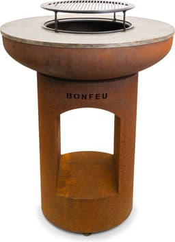 BonFeu Grill voor Standaard - Staal - Zwart - Grillplaat - Grillrooster - BonFeu Accessoires - BonBiza - 41 x 41 x 2 cm — thumbnail 2