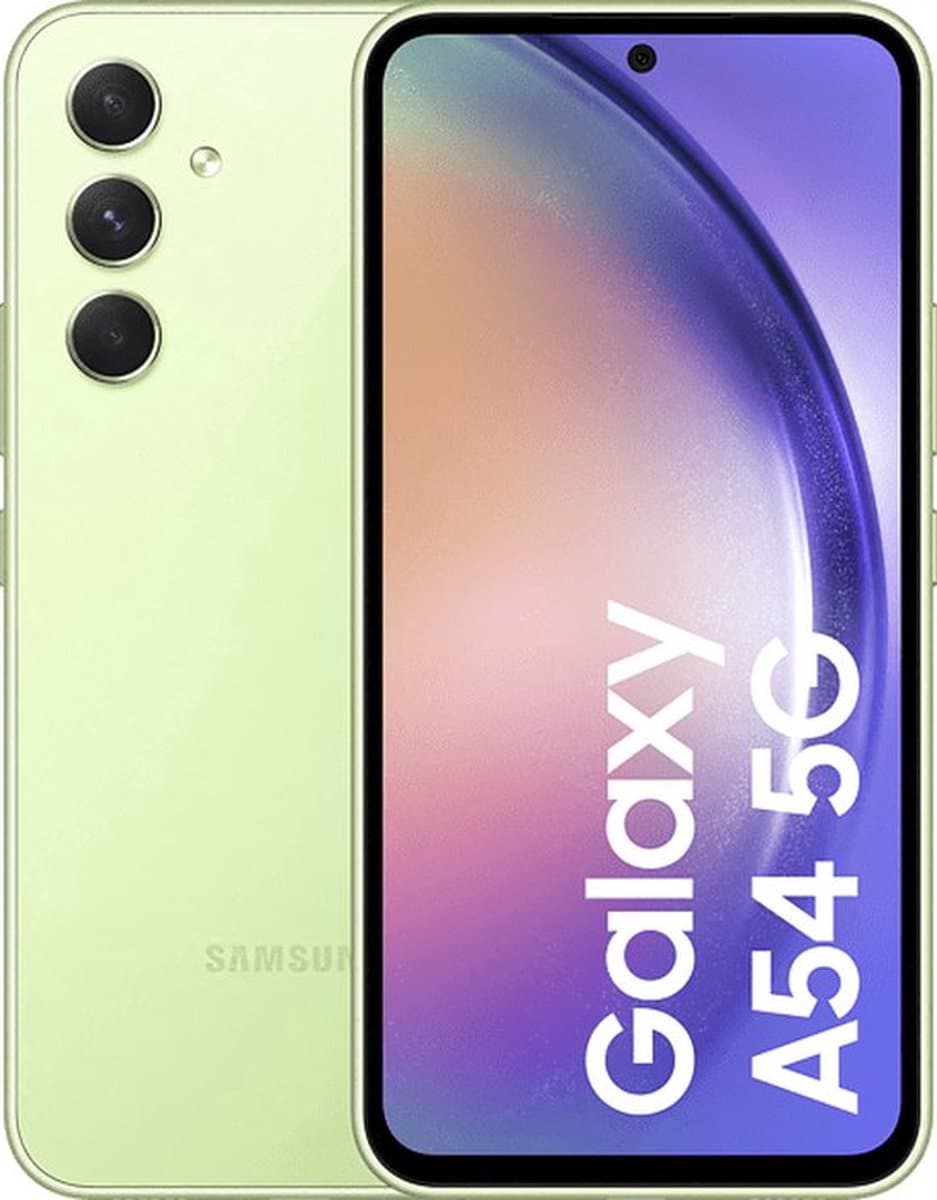 Samsung Galaxy A54 - 5G - 256GB - Awesome Lime — afbeelding 1