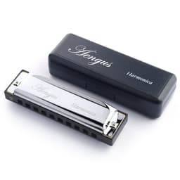 Mondharmonica C Majeur - Blues Harp C - zilver — thumbnail 5