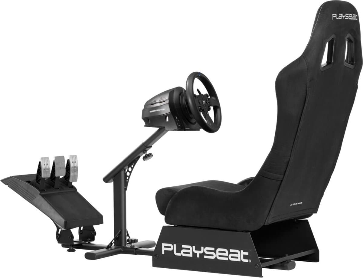 Playseat Evolution Alcantara + Thrustmaster T300 RS GT Racestuur - PC + PS5 + PS4 + PS3 — afbeelding 1