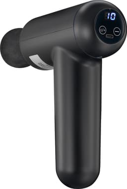 Melissa Massage Pistool - Massage Gun - Oplaadbaar via USB - LED display - 4 Massagekoppen inbegrepen - Massagepistool 16770048 - Zwart — thumbnail 5