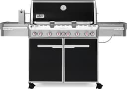 Weber Summit E-670 Black - Met GBS Grillrooster - Sear Station Brander — thumbnail 1