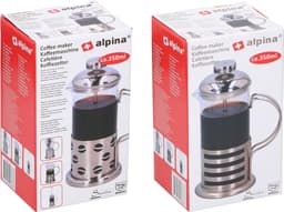 Alpina French Press Koffiemaker - Cafetiere - Koffiezetter - 350 ml — thumbnail 2
