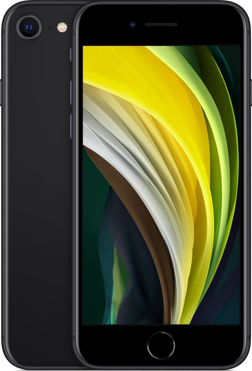 Apple iPhone SE (2020) - 128GB - Zwart — afbeelding 1