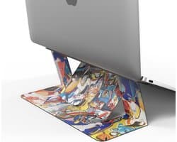 MOFT laptopstandaard - Opvouwbare en verstelbare draagbare laptopstandaard - laptop verhoger - perfect voor Apple Macbook - Artist Edition