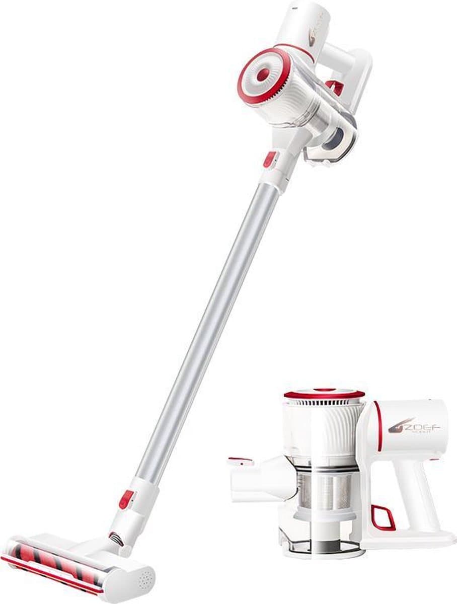 Zoef Robot James 2.0 - STS08Z - Steelstofzuiger - Steelstofzuiger draadloos - Turbo Borstel en Kleine Turbo Borstel - LED verlichting - steelstofzuigers - stofzuiger zonder zak op accu - stofzuiger draadloos - — afbeelding 1