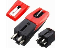 WiseGoods - Premium Platenspeler Naald - Vinyl LPS - Pickup Stylus Naald Platen - Retro Grammafoon - Gramophone - Audio Technica