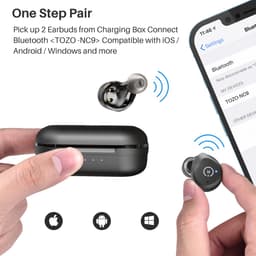 Tozo NC9 - Draadloze oordopjes - Bluetooth oordopjes - Noise Cancelling — thumbnail 4