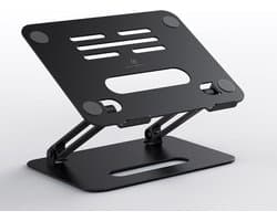 Laptop Standaard - Tablet houder - Inklapbaar - Ergonomisch - Zwart