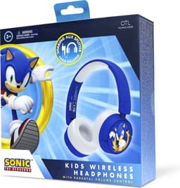 Sonic the Hedgehog - draadloze kinderkoptelefoon - volumebegrenzing - lange batterijduur - microfoon - opvouwbaar - bluetooth — thumbnail 11