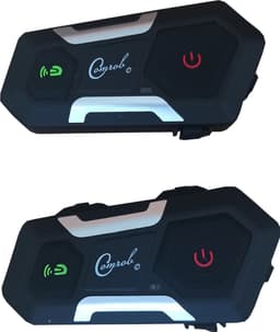 Fiets / scheidsrechter / boot communicatie intercom v3 plus D systeem voor 2 personen max 1200 meter Intern een FM radio — thumbnail 2