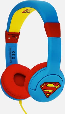 Superman - kinder koptelefoon - volumebegrenzing - verstelbaar - comfortabel — thumbnail 5